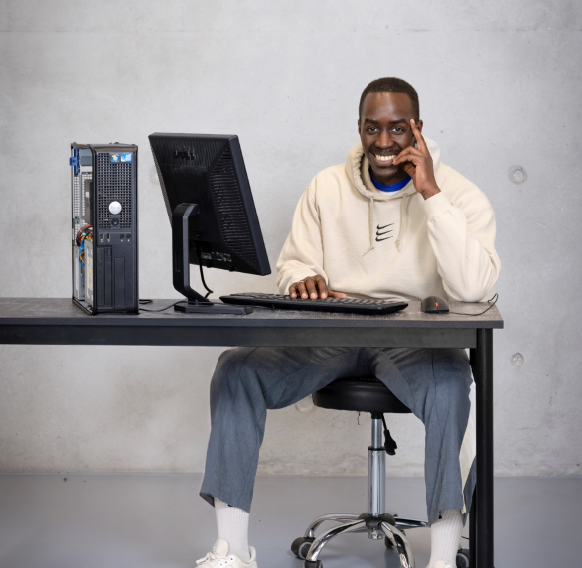 apprenti en formation numérique